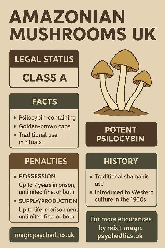 amazonian mushrooms uk