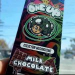 One Up Milk Chocolate Bars For Sale | Shrooms Bars