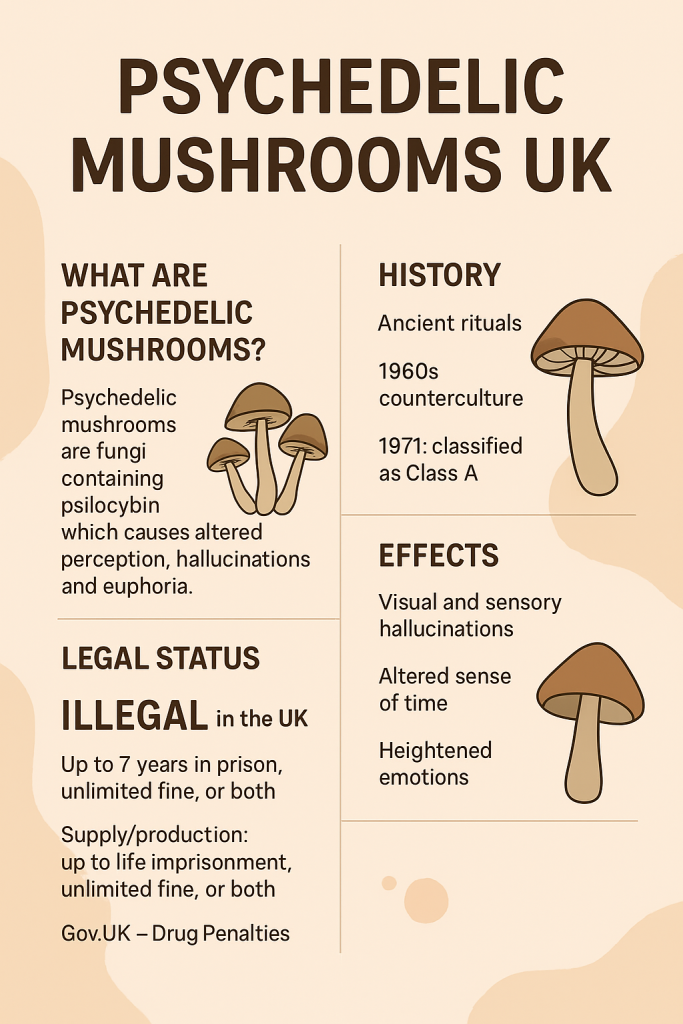 psychedelic mushrooms uk
