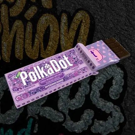 Polkadot Mushroom Chocolate Bar