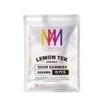 Organic Lemon Tek Sour Cherry Gummies (3000mg)